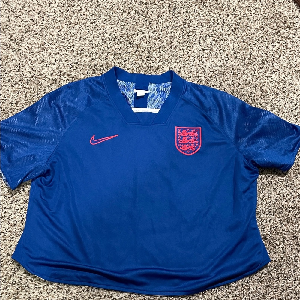 Nike England ENG 2020 Reversible Soccer Crop Jersey – Blue/White – Women’s